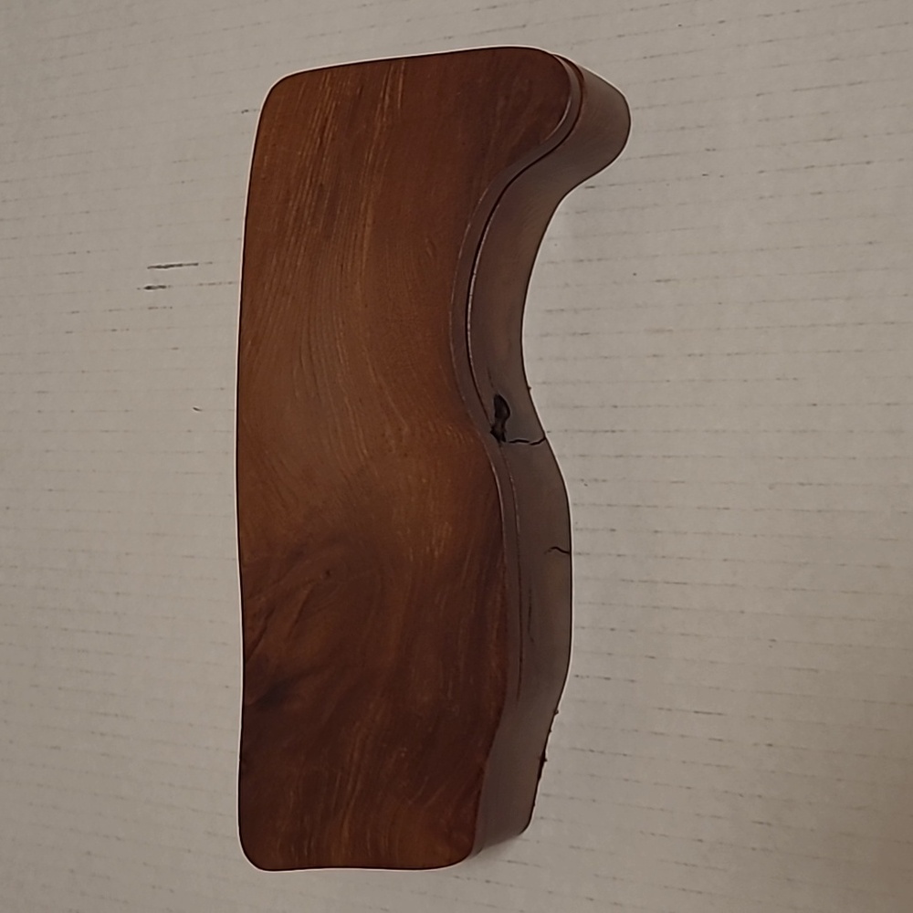 Wooden Lidded Trinket/Stash/Jewelry Box